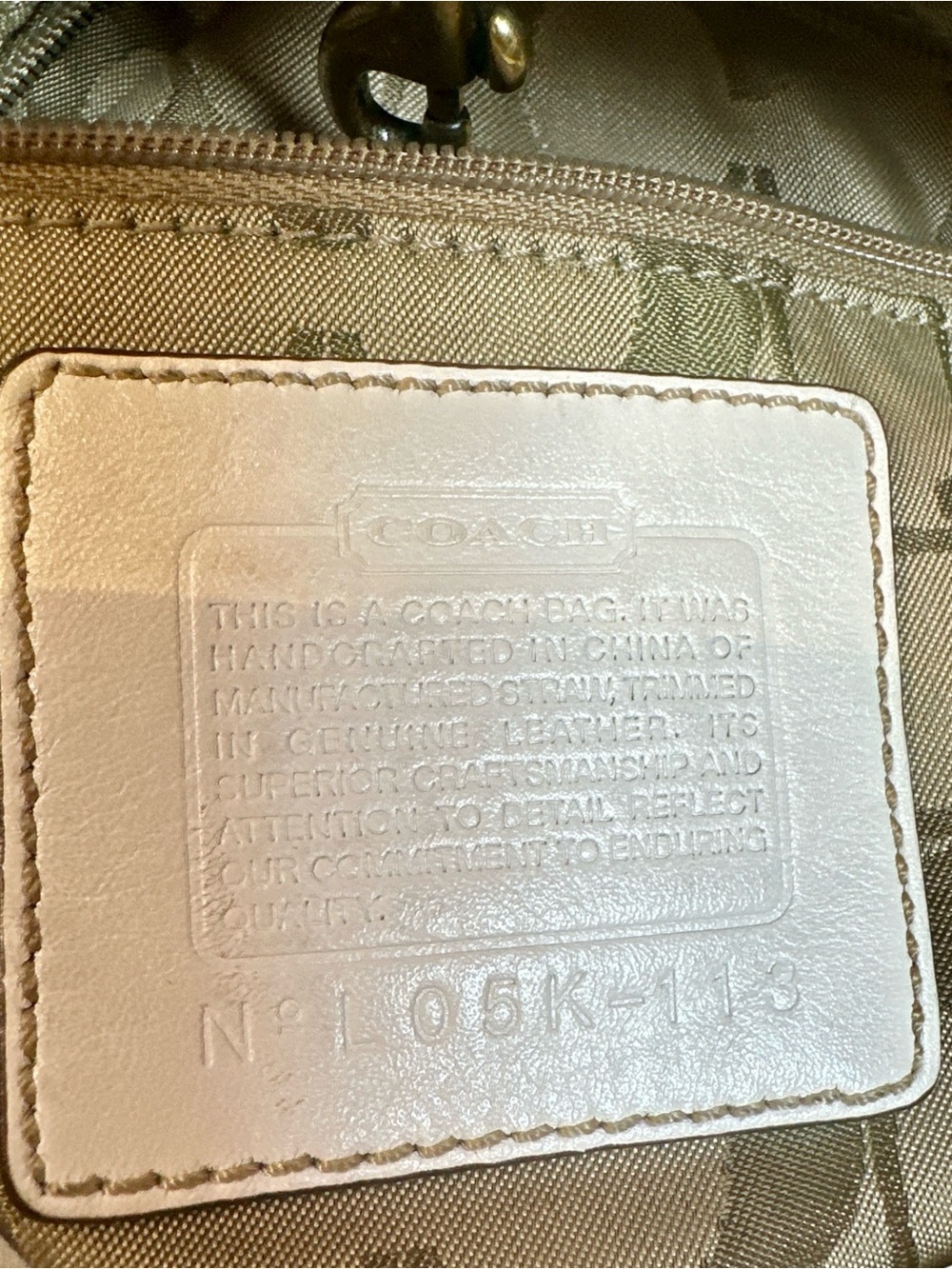 Coach Vintage Legacy Woven Straw White Leather Tote Bag - Picture 10 of 14